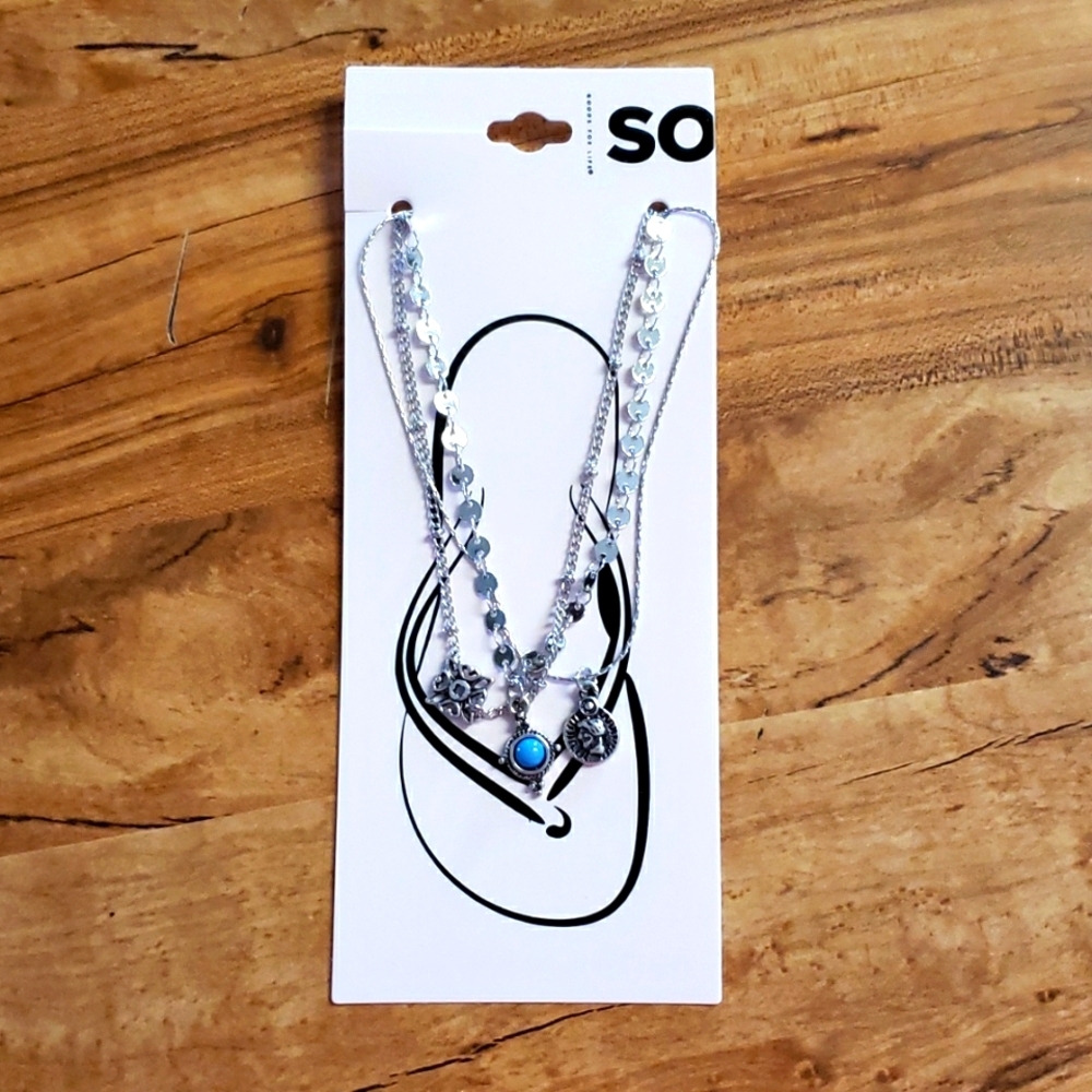 NWT 3 layered Anklet